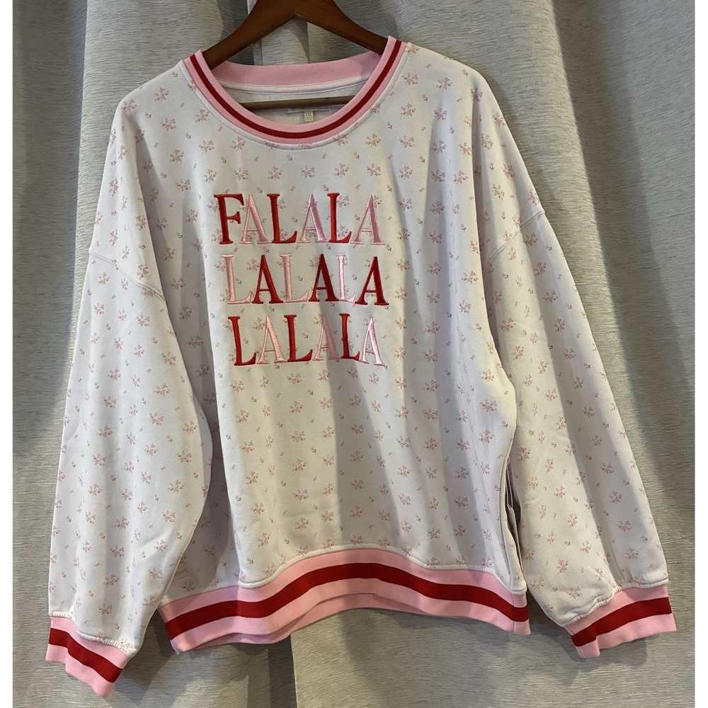 Simply Southern Christmas Fa La La Women's Sweatshirt Size XXL NWT